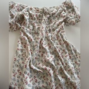 Boutique Floral Coquette Spring Dress